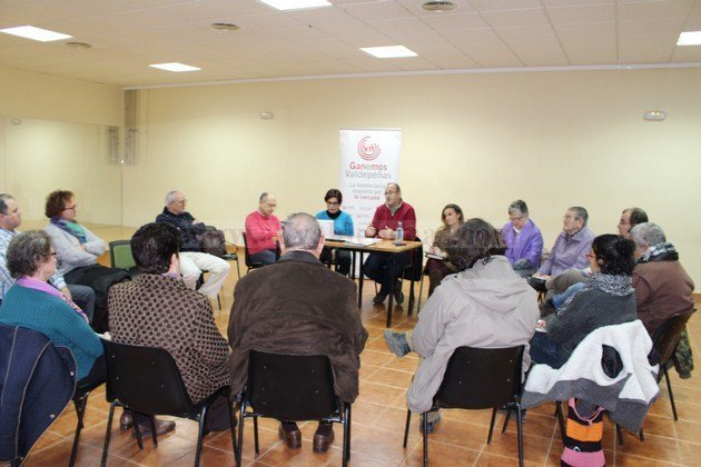 Foto de archivo de una reunión de la Asamblea Ciudadana de IU-Ganemos