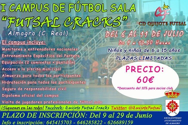 Cartel Oficial I Campus Futsal Cracks (Copiar)