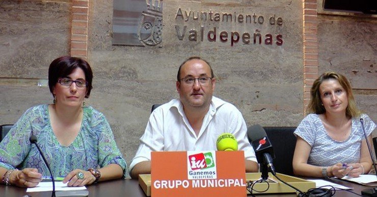Concejales Grupo Municipal IU-GANEMOS Sala de Prensa Ayto (Copiar)