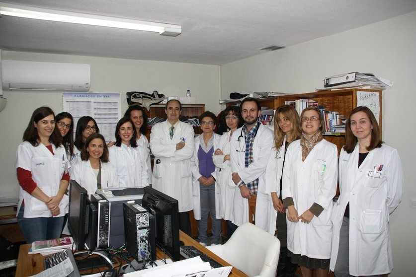En la imagen, los profesionales del Servicio de Farmacia del Hospital Virgen de la Luz de Cuenca