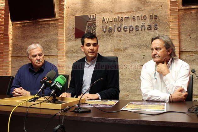 Antonio Mora, José Manuel Patón y Daniel López de Sancho en rueda de prensa
