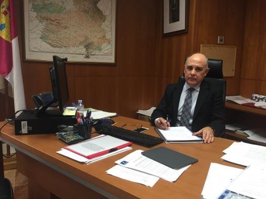 director general de Carreteras y Transportes de la Junta, David Merino