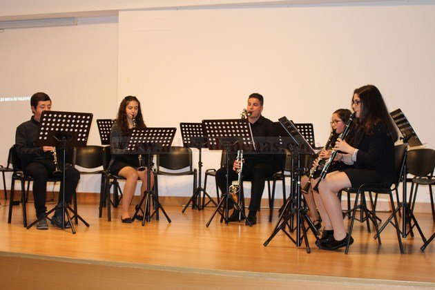 Grupo de Clarinetes de la Escuela Municipal de Música y Danza de Valdepeñas ‘Ignacio Morales Nieva’