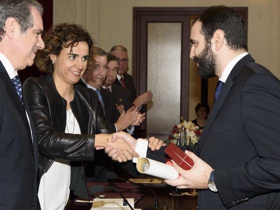 cof ciudad real ministra entrega a Francisco Izquierdo (Copiar)