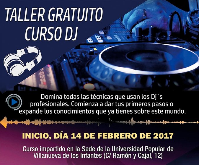 CARTEL CURSO DJ
