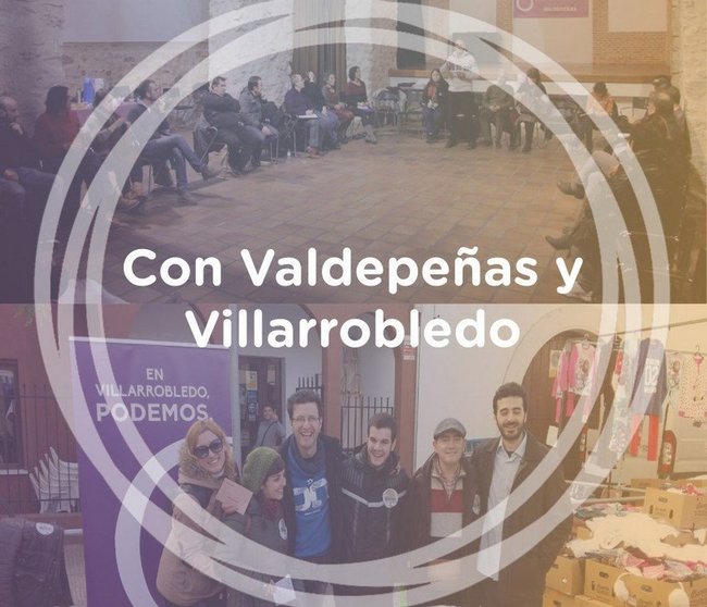 Podemos con Valdepeñas y Villarrobledo