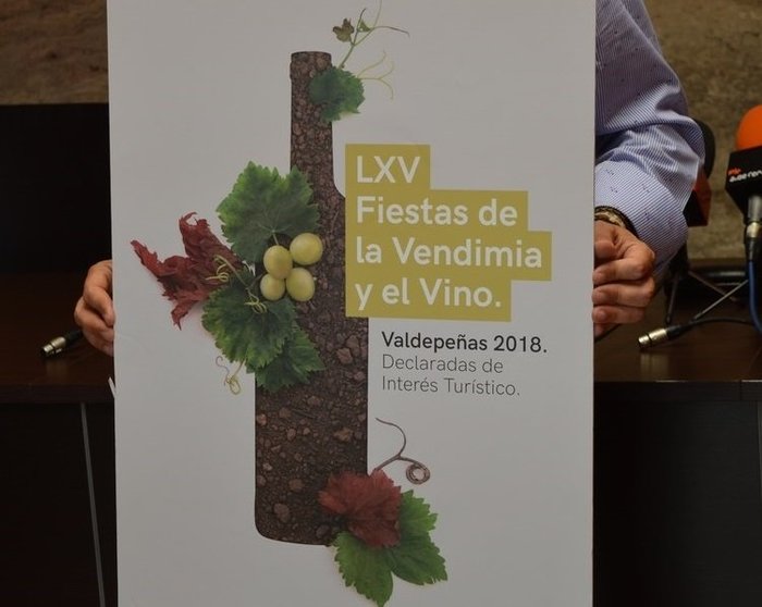 Cartel anunciador Fiestas del Vino 2018