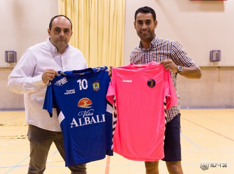 Móstoles Futsal y Viña Albali Valdepeñas acuerdan un convenio de colaboración