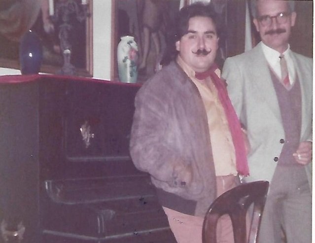 Joaquín Brotóns y Raúl Carbonell, en los primeros años 80