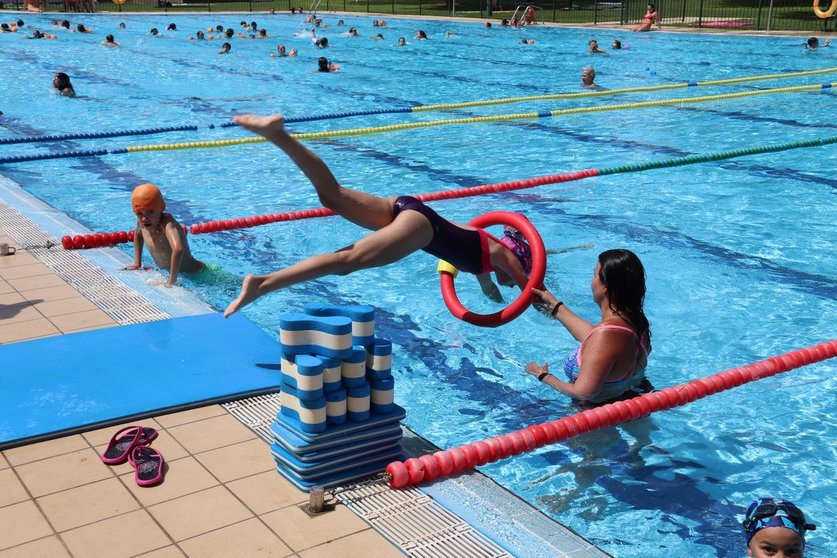 Cursos de natación de verano