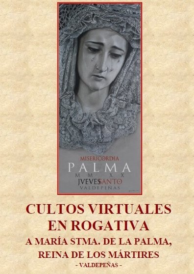 Cultos virtuales en rogativa a María Stma. de la Palma, Reina de los Mártires