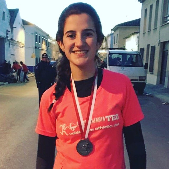Clara Megía, subcampeona de CLM de marcha cadete Clara Megía, subcampeona de CLM de marcha cadete