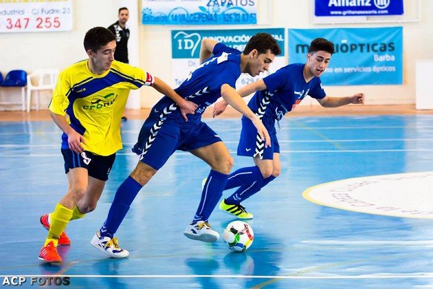 Javi y Juanan en un partido - Foto Aurelio Calatrava-ACP Javi y Juanan en un partido - Foto Aurelio Calatrava-ACP