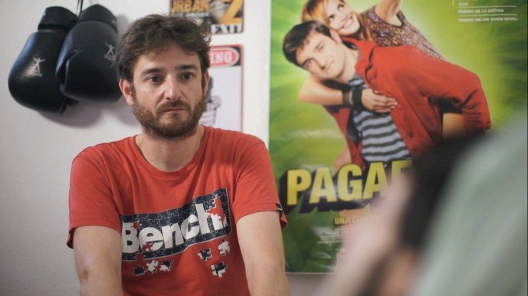 Frame del corto No es fácil ser... Gorka Otxoa