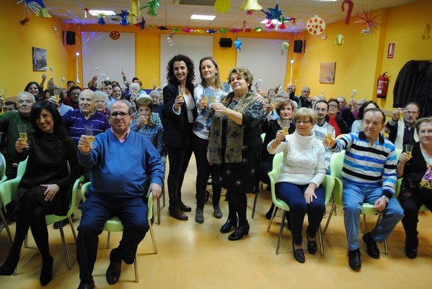 Pre-campanadas 2018 en el Centro de Mayores del Lucero de Valdepeñas