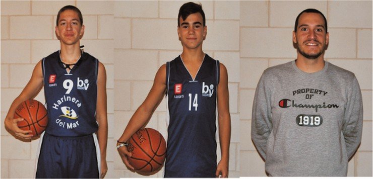 En la foto, de izquierda a derecha: Álvaro, José Carlos y Jorge