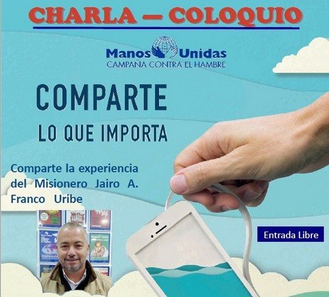 cartel manos unidas manzanares charla misionero (Copiar)