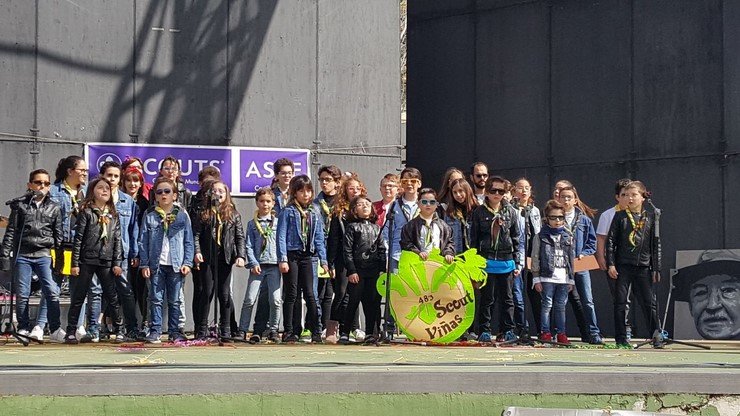 Scouts Viñas de Valdepeñas en el Certamen Joven de la Canción Scout de Albacete Scouts Viñas de Valdepeñas en el Certamen Joven de la Canción Scout de Albacete