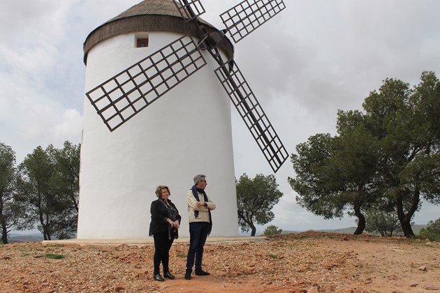 Molino del siglo XVIII restaurado en Valdepeñas. Fotos de Actualidad Valdepeñas