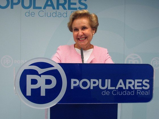 Carmen Quintanilla en rueda de prensa