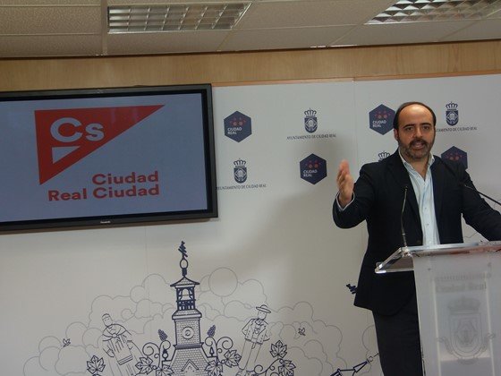 Francisco Fernández Bravo, portavoz C´s Ayuntamiento Ciudad Real