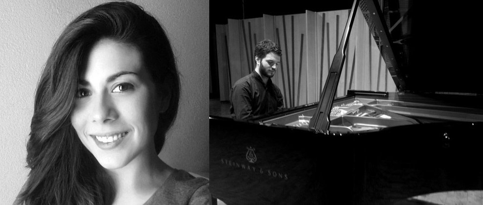 Foto de la soprano Irene Barrios y del pianista Fernando Martín Peñasco Foto de la soprano Irene Barrios y del pianista Fernando Martín Peñasco