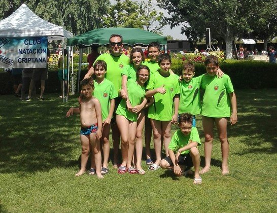 CD Aqua en el Campeonato Regional de Natación Benjamín y Prebenjamín de Verano celebrado en Almansa (Albacete)