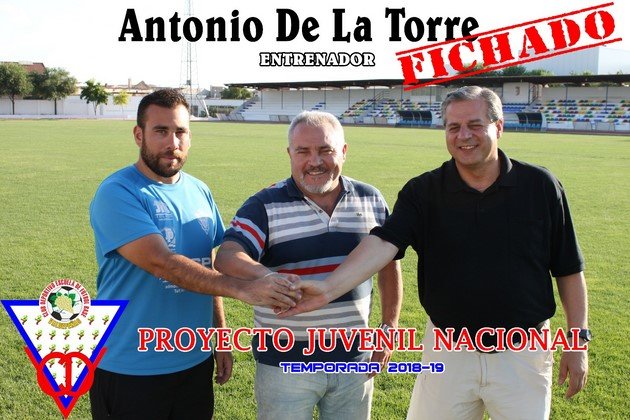 Antonio de la Torre ficha por el CD Valdepeñas para entrenar al juvenil Antonio de la Torre ficha por el CD Valdepeñas para entrenar al juvenil