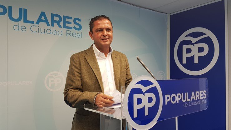 Martín Toledano en rueda de prensa