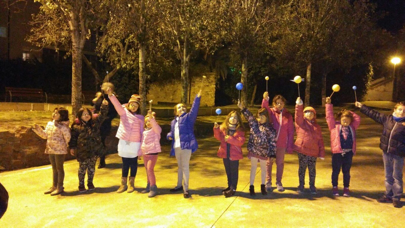 Niños con planetas Niños con planetas