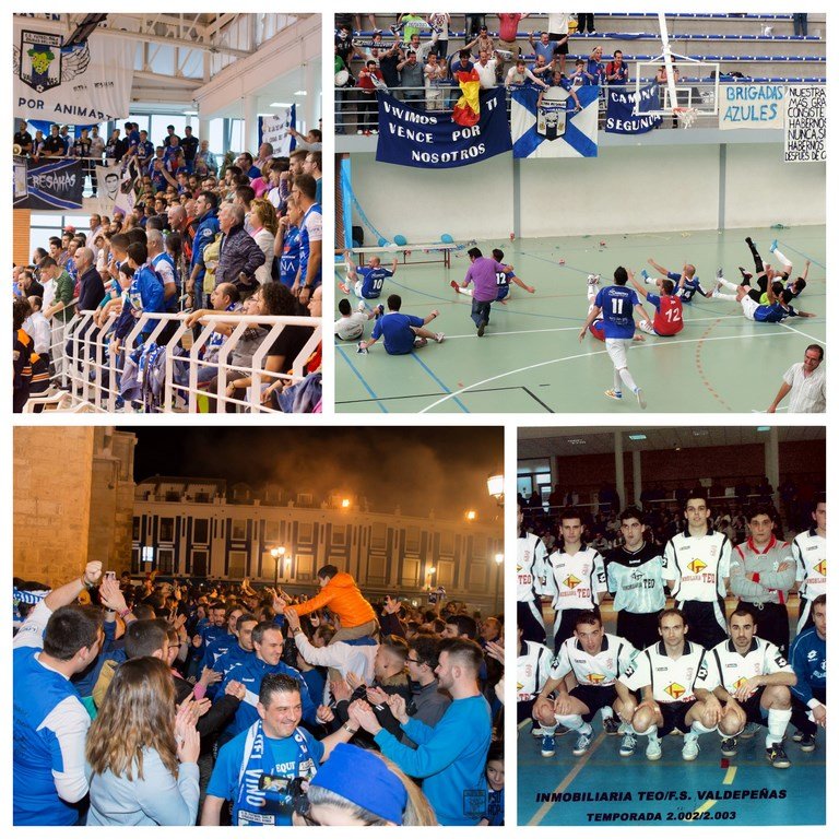 Imágenes para la historia del Fútbol Sala Ciudad del Vino - Viña Albali Valdepeñas