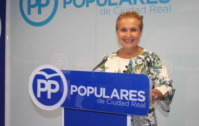 Carmen Quintanilla en rueda de prensa