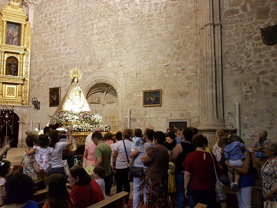 Presentación niños a la Virgen de Consolación con motivo de las fiestas en su honor Presentación niños a la Virgen de Consolación con motivo de las fiestas en su honor