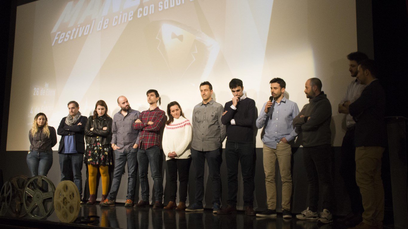 Directores de CLM durante el pase manchego