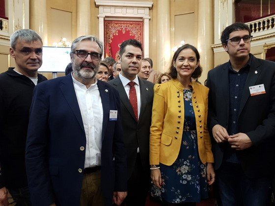 Infantes en la Jornada Pueblos más bonitos de España en el Senado Infantes en la Jornada Pueblos más bonitos de España en el Senado