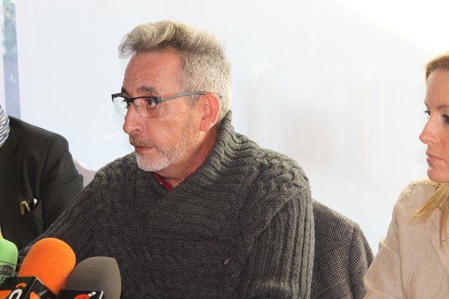 Jesús Martín en el desayuno con los medios de comunicación de Valdepeñas Jesús Martín en el desayuno con los medios de comunicación de Valdepeñas