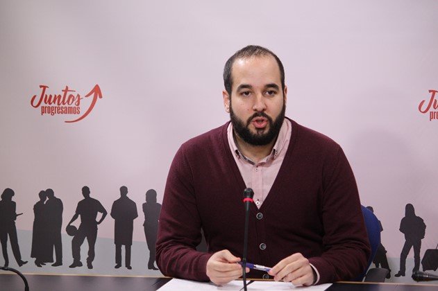 Miguel González en rueda de prensa Miguel González en rueda de prensa