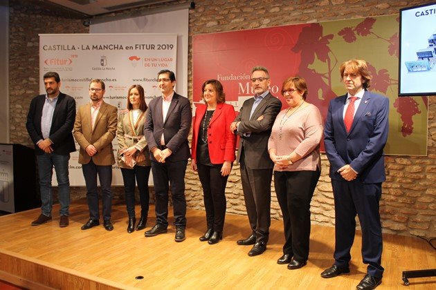 Presentación en Valdepeñas de la participación de Castilla-La Mancha en Fitur 2019 Presentación en Valdepeñas de la participación de Castilla-La Mancha en Fitur 2019