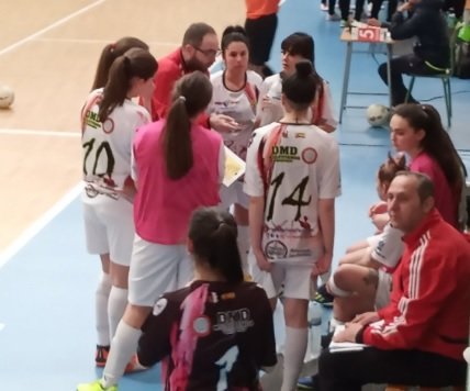 Las Dulcineas en el partido que les enfrentaba a Consuegra Las Dulcineas en el partido que les enfrentaba a Consuegra