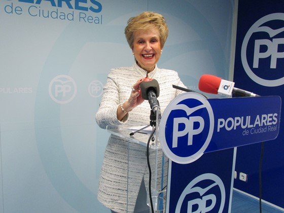 Carmen Quintanilla en rueda de prensa