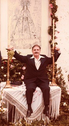 Fotografía Gregorio Prieto dibujo Virgen Consolación (Copiar)