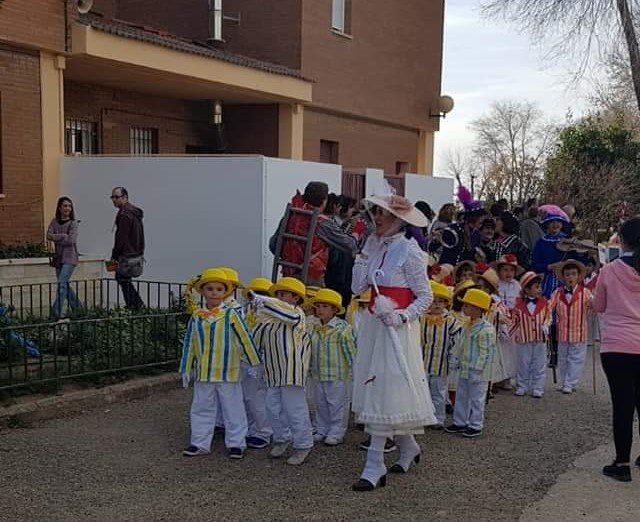 Fotos cedidas por el colegio Lucero de Valdepeñas. Carnaval 2019