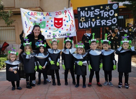 Carnaval 2019 en el colegio Virgen de la Cabeza (Fotos cedidas por el centro)