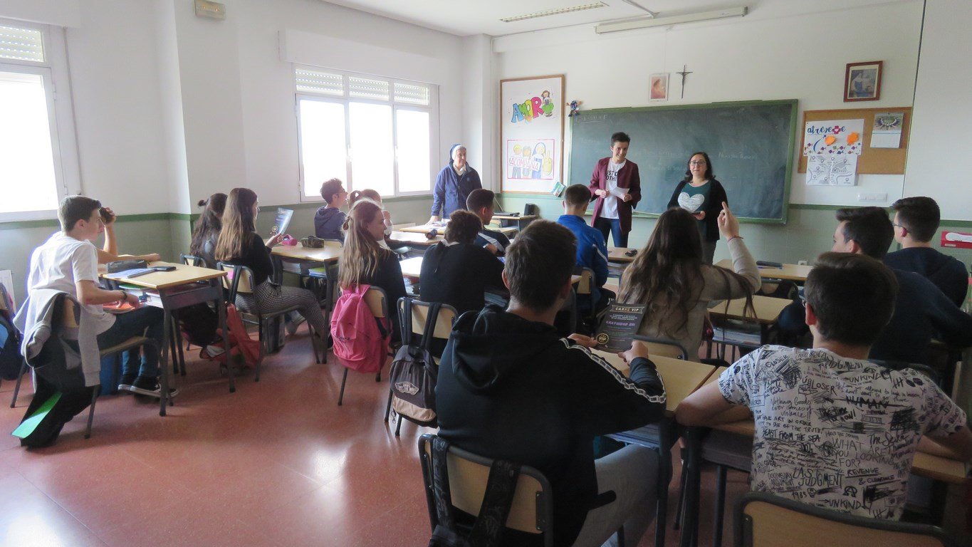 Explicación carné vip en colegio San José 13-3-2019 Explicación carné vip en colegio San José 13-3-2019