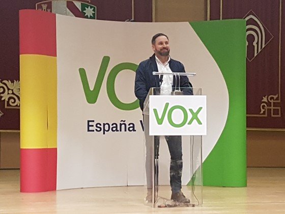 Santiago Abascal en Ciudad Real Santiago Abascal en Ciudad Real