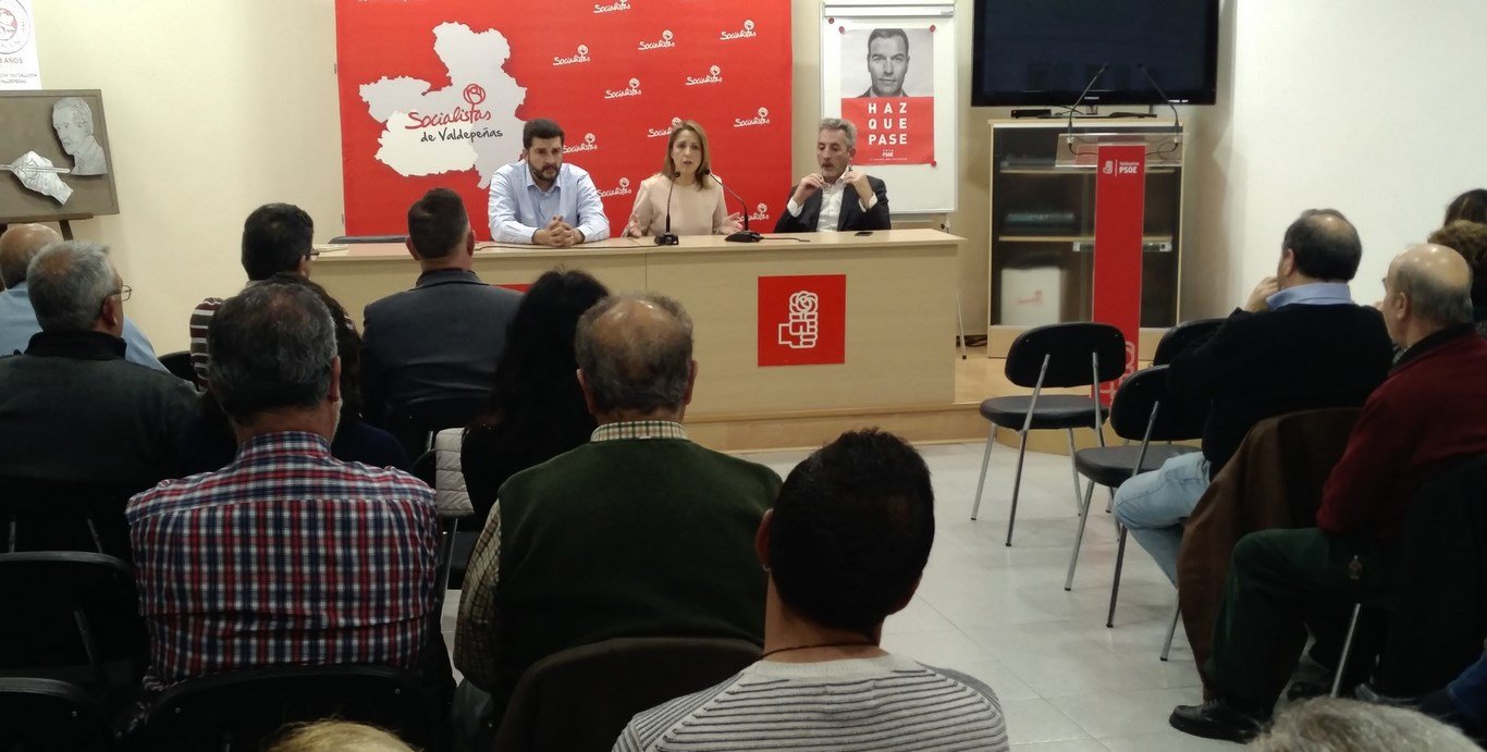 CRISTINA MAESTRE Y JESUS MARTIN_ ACTO VALDEPEÑAS