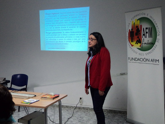 Mª Carmen Pliego, ponente Mª Carmen Pliego, ponente