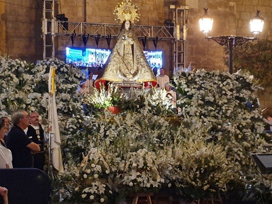 La Virgen de Consolación en la Ofrenda Floral de las Fiestas de la Vendimia y el Vino 2019 La Virgen de Consolación en la Ofrenda Floral de las Fiestas de la Vendimia y el Vino 2019