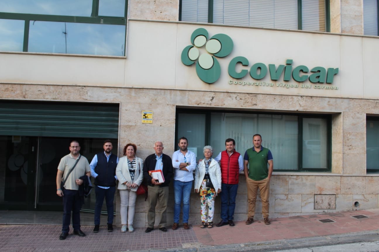 Reunión de VOX con COVICAR en Almodóvar del Campo (Ciudad Real)