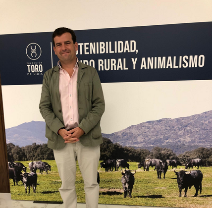 Ricardo Chamorro en la jornada de la Fundación Toro de Lidia Ricardo Chamorro en la jornada de la Fundación Toro de Lidia